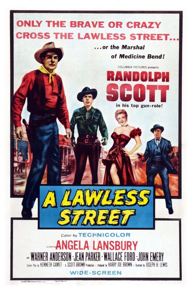 A Lawless Street U Canvas Art -  (11 x 17)