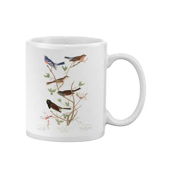 A Lazuli Finch Mug - John James Audubon Designs,