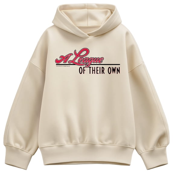A League Of Their Own - Logo Women's Oversized Fleece Hoodie Sweatshirt