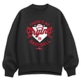 thumbnail image 1 of A League Of Their Own - There's No Crying In Baseball Red - Women's Oversized Fleece Crew Sweatshirt, 1 of 2