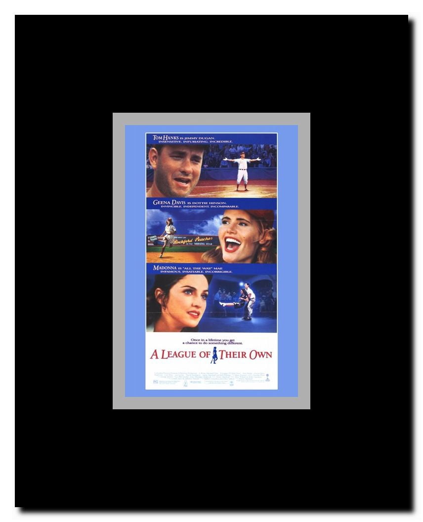 A League of Their Own Framed Movie Poster