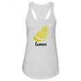 thumbnail image 1 of A Lemon Racerback Tank Women -SPIdeals Designs, Female Large, 1 of 4