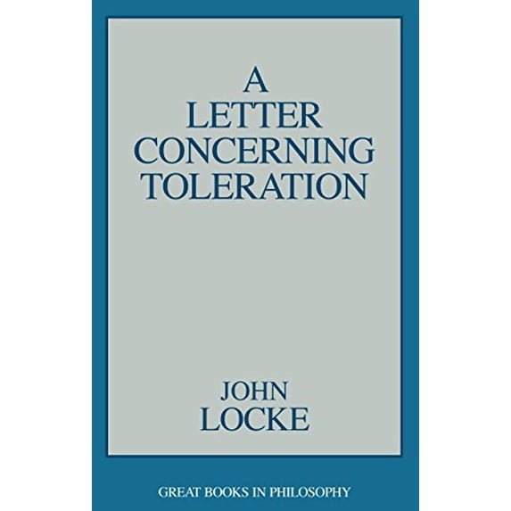 Pre-Owned A Letter Concerning Toleration (Paperback) 0879755989 9780879755980