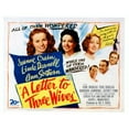 thumbnail image 1 of A Letter To Three Wives Movie Poster Masterprint (28 x 22), 1 of 2