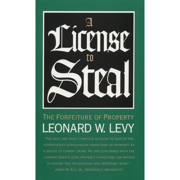 Pre-Owned License to Steal (Hardcover) 0807822426 9780807822425