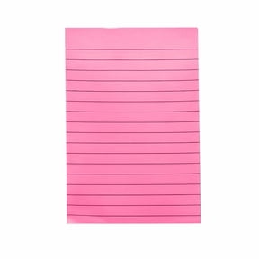 A Lined Notepad (4 X 6 Inches) In 8 Vibrant Colors, 50 Sheets Per Book