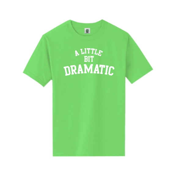 A Little Bit Dramatic Short Sleeve Neon T-Shirt