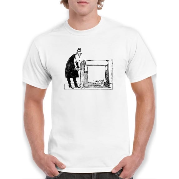 A Little Bit Tight T-Shirt Men -Wilfred Hildonen Designs, Male 5X-Large