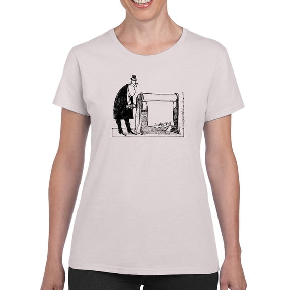 A Little Bit Tight T-Shirt Women -Wilfred Hildonen Designs, Female Small