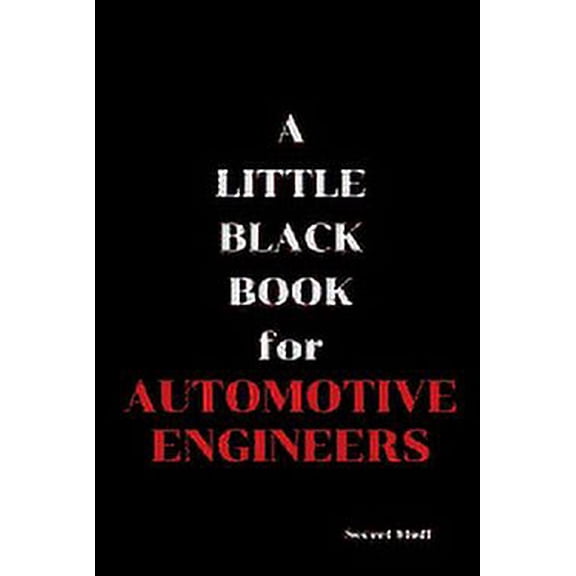 Little Black Book A Little Black Book: For Automotive Engineers, Book 4, (Paperback)
