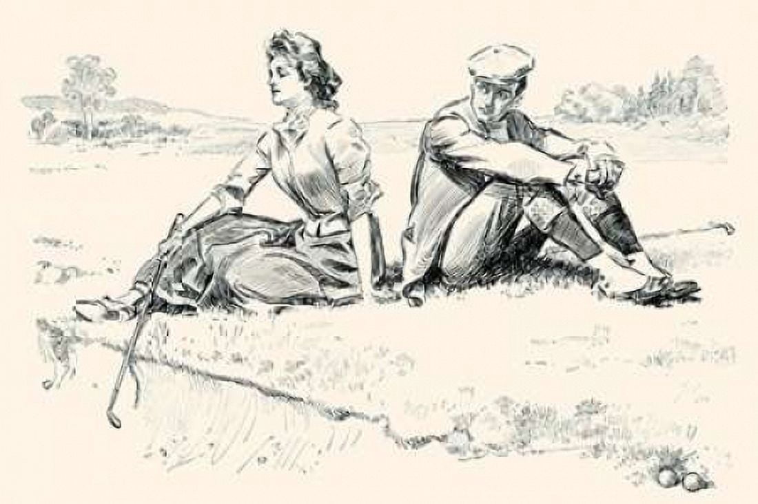 A Little Incident Canvas Art - Charles Dana Gibson (24 x 36)