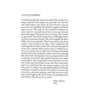 A Little Ramble Hardcover