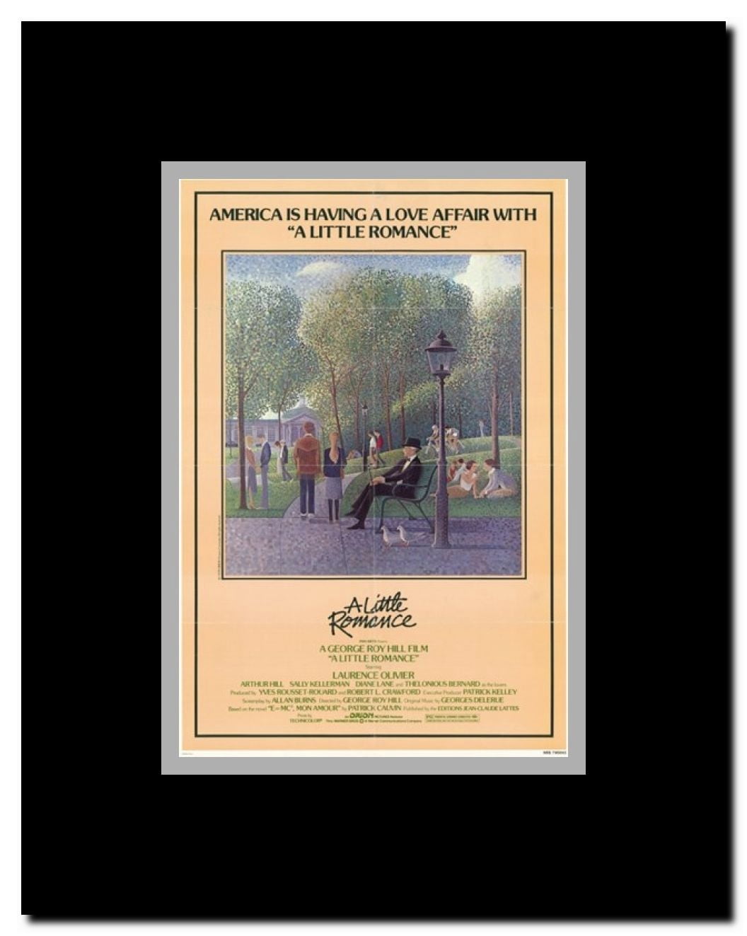 A Little Romance Framed Movie Poster