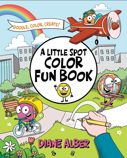 A Little Spot Color Funbook: Doodle, Color, Create!, (Paperback)