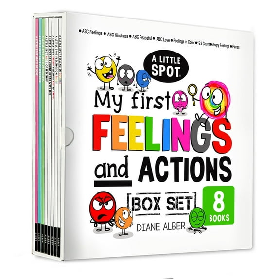 A Little Spot My First (Toddler, Preschool and Kindergarten) Feelings and Actions Box Set (ABCs of Feelings, ABCs of Kin, (Paperback)