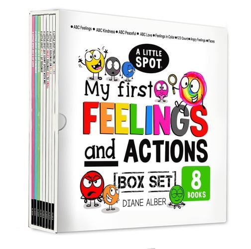 A Little SPOT My First (Toddler, Preschool and Kindergarten) Feelings and Actions Box Set (ABCs of Feelings, ABCs of Kindness, ABCs of Peaceful, ABCs
