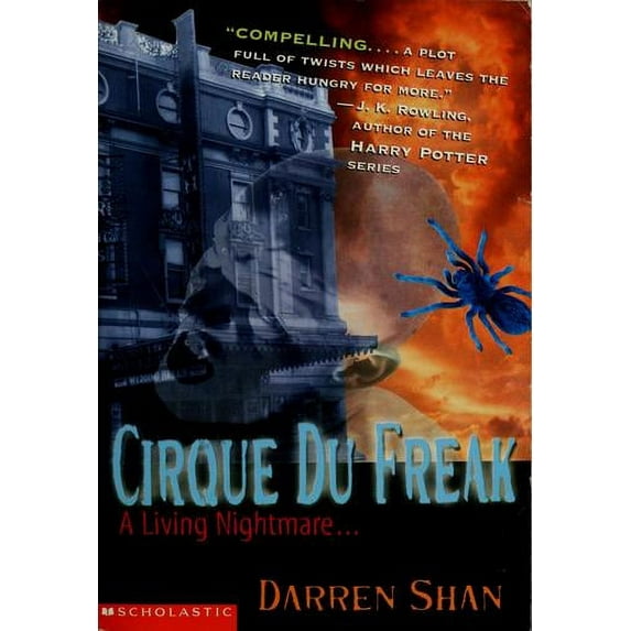 Pre-Owned A Living Nightmare... (Cirque Du Freak, Book 1) by Darren Shan (Paperback), English