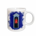 thumbnail image 1 of 3drose, a London Guard in Guard House Portrait in Mixed Media Style, 15oz Mug, 1 of 6