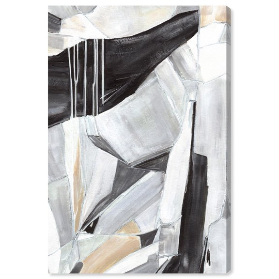 A Lonely Walk Canvas Contemporary Art by Art Remedy, Gallery Wrapped, 10 x 15