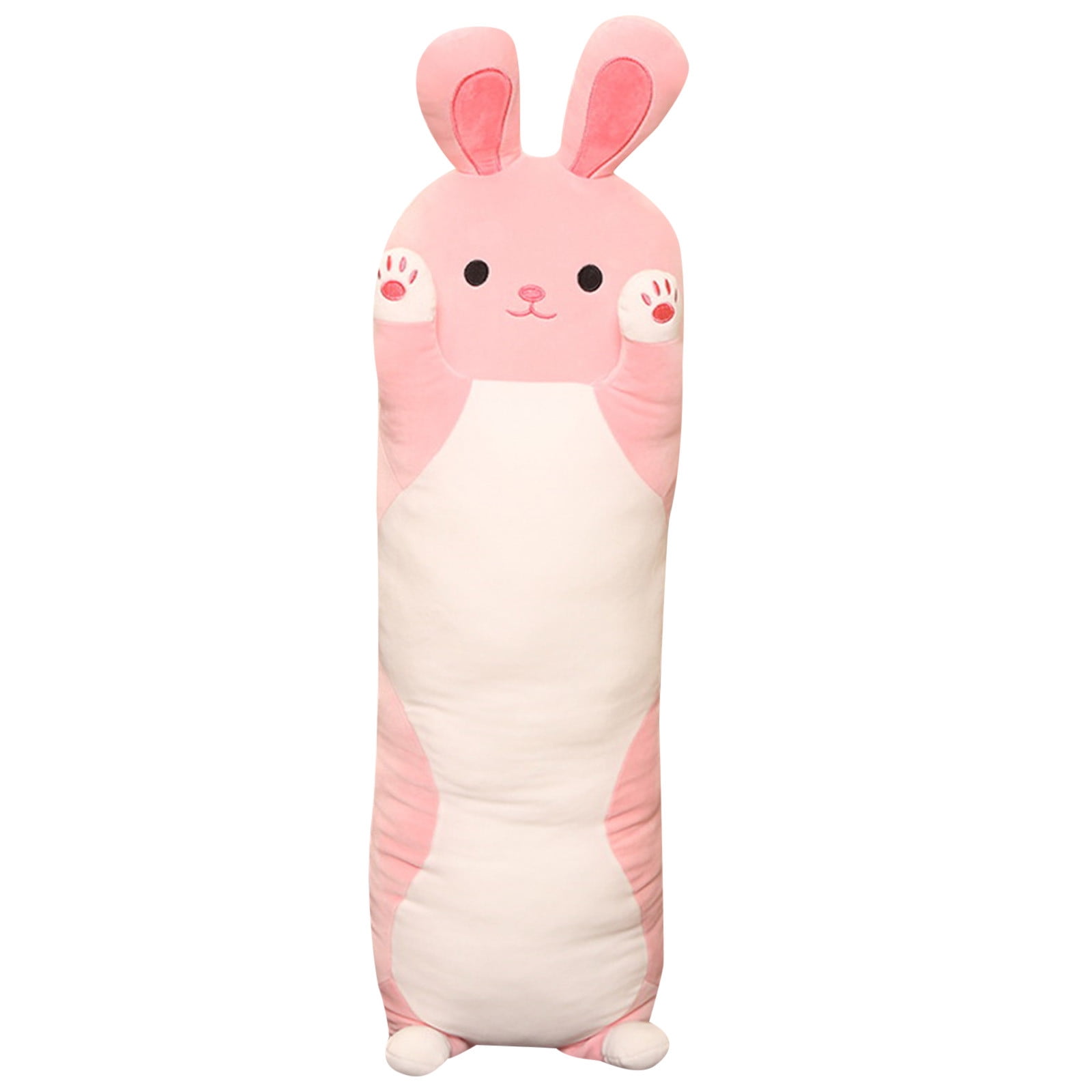 A Long Stuffed Rabbit Plush Sleeping Doll Toy Soft Hugging Pillow Cute Animal For Kids 70-75Cm