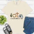 thumbnail image 1 of A Lot Can Happen In 7 Days Shirt, Christian Faith Resurrection Graphic Tee, Natural, S, 1 of 6