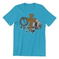 thumbnail image 1 of A Lot Can Happen in 3 Days He is Risen Christian Easter Church Men's T-shirt, 2XL, Pacific Blue, 1 of 5