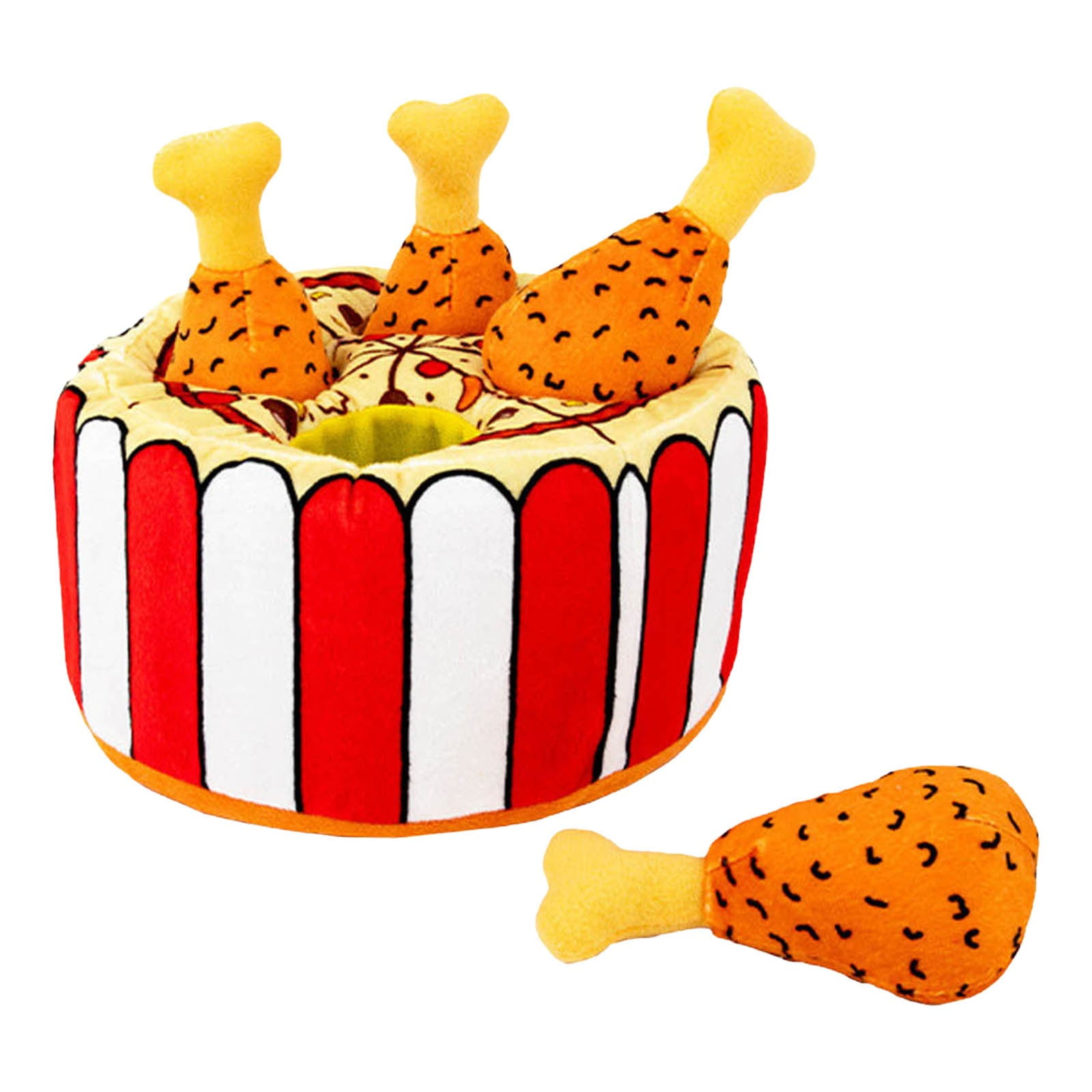 A Lot Dog Maze Level 2 Plush Dog Toys Plush Set Hide Food Leakage Puzzle Chicken Legs