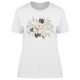 thumbnail image 1 of A Lot Of White Roses T-Shirt Women -Image by Shutterstock, Female XX-Large, 1 of 2