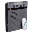 thumbnail image 1 of A Loud Wireless Door Chime with Flashing Strobe Light and Loud Sound Featuring Volume Control, 1 of 5