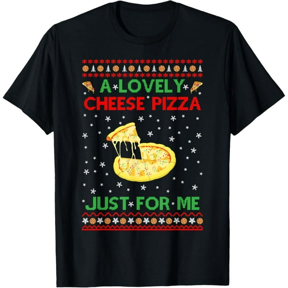 A Lovely Cheese Pizza Shirt Alone Funny Kevin X-Mas Home T-Shirt