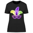 thumbnail image 1 of A Luxury Carnival Mask  T-Shirt Women -Image by Shutterstock, Female Medium, 1 of 2