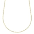 thumbnail image 1 of A&M 14k Yellow Gold 2mm Cuban Chain Necklace, 16”–24”, Adult Unisex Jewelry, 1 of 5