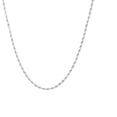 thumbnail image 1 of A&M 925 Sterling Silver 1.2mm Rope Chain Necklace (16"–30"), Lobster Clasp, Women/Unisex, Gift Box, 1 of 3