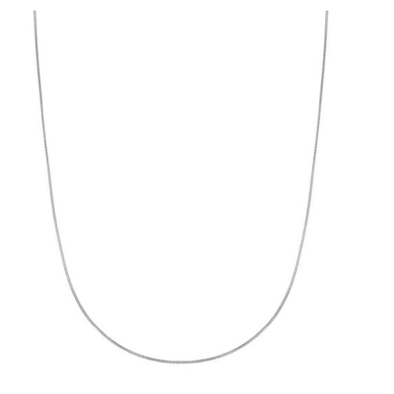 A&M 925 Sterling Silver 1mm Snake Chain Necklace, 16–30 Inch, Lobster Clasp, Adult Unisex