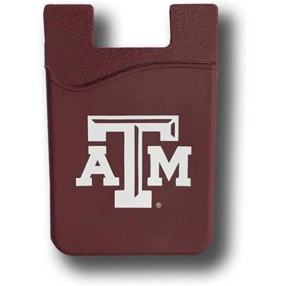 A & M Burgundy Cell Phone Wallet