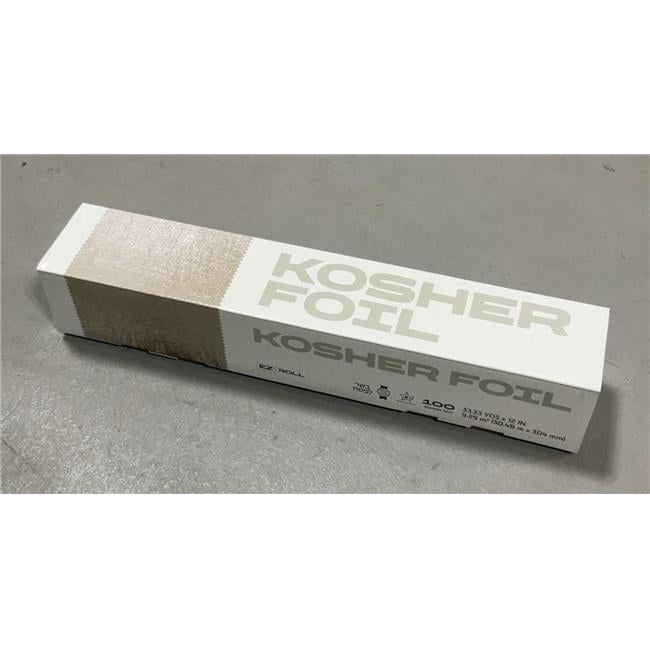 A&M Judaica & Gifts 55009 12 x 100 ft. Kosher Foil