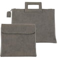 thumbnail image 1 of A&M Judaica & Gifts 64733 38 x 31 cm Tallit & Tefillin PU Fabric Set, Grey, 1 of 1
