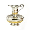 thumbnail image 1 of A&M Judaica & Gifts X1551Z 5.5 x 5.5 in. Mayim Achronim Beaded Design with Silver & Gold Plated, 1 of 1