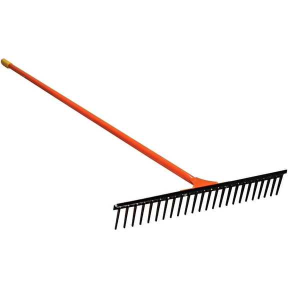 A.M. Leonard All Steel Straight Rake - 24 Inches