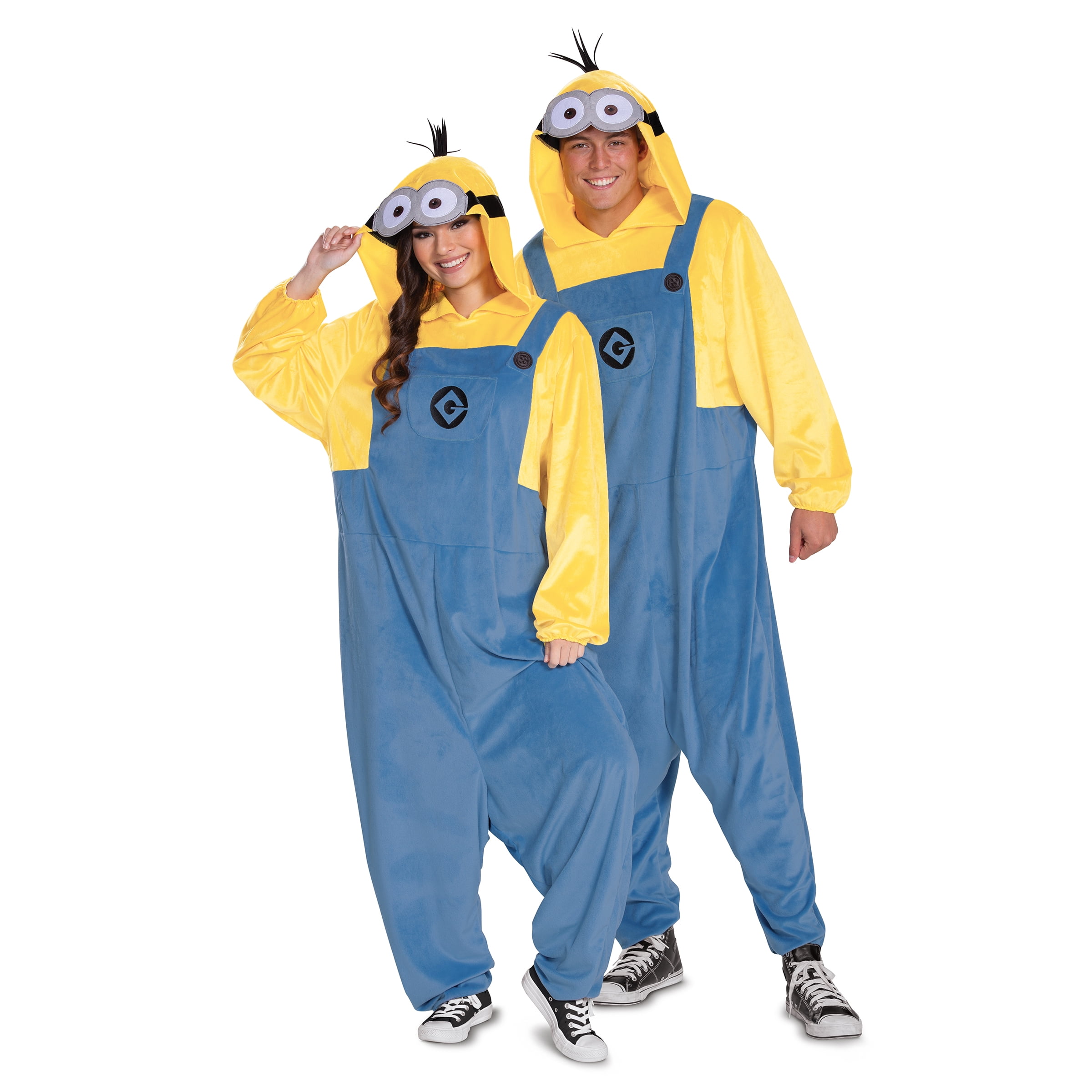 NBC Universal Despicable Me Minion Halloween Costume for Adults, Mens Size XL (40/42), by Disguise