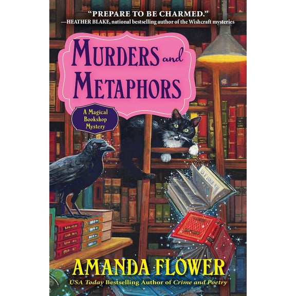 Pre-Owned A Magical Bookshop Mystery: Murders and Metaphors (Series #3) (Hardcover)