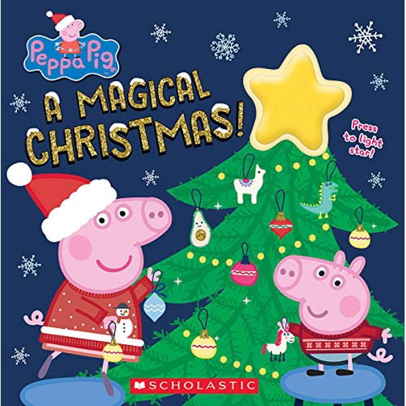 Pre-Owned A Magical Christmas! (Peppa Pig) (Board Book) 9781338541700