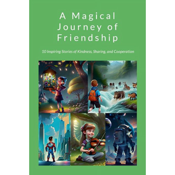A Magical Journey of Friendship: 10 Inspiring Stories of Kindness, Sharing, and Cooperation, (Paperback)