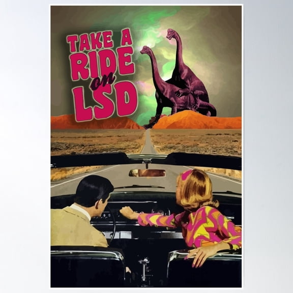 A Magical Ride Poster Wall Art, Modern Wall Decor, 8x12 UNFRAMED