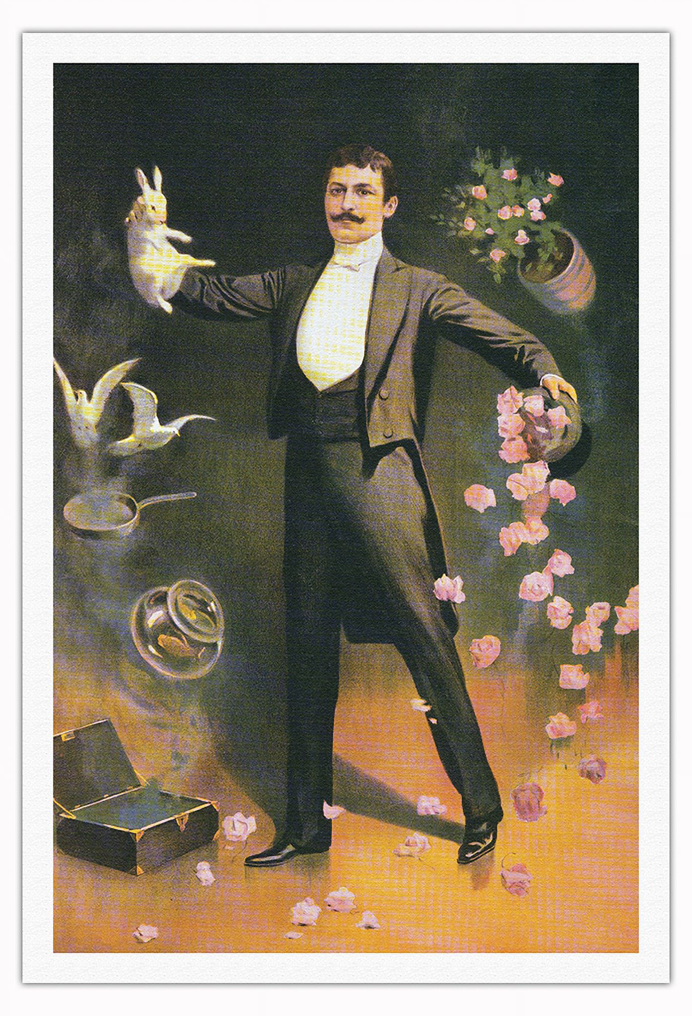 A Magician’s Appearence Tricks - Flower’s Doves Rabbit - Vintage Magic ...