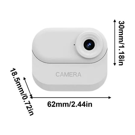A Magnetic Thumb Camera Hd Pocket Action Camera For Pet Travel Cycling Compact Portable Mini Camera For On The Go Shooting 0.39 Lbs