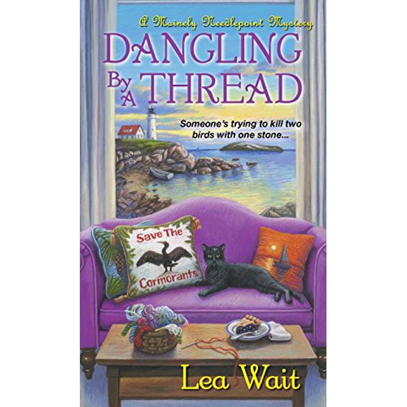 Pre-Owned A Mainely Needlepoint Mystery: Dangling by a Thread (Series #4) (Paperback)