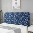 thumbnail image 1 of Pre-Owned DEKAXID Washable Bed Headboard Dustproof Protector Covers Modern Style Geometric Bed Headboard Cover Elastic Spandex Bed Head Cover, 1 of 7
