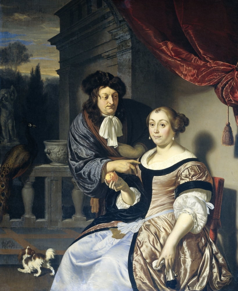 A Man And A Woman Canvas Art - (24 x 36)