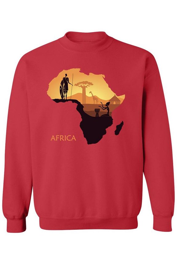 A Man And A Woman Silhouette Sweatshirt Men -Image by Shutterstock, Male Medium